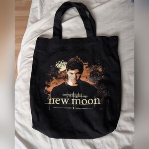 Twilight Jacob Black New Moon Tote Bag Y2K Vintage Werewolf Fantasy